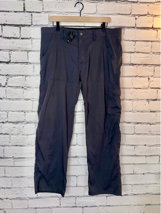 Prana Other - Men's Prana Zion Gray Cargo Pants size Large 30 inseam Adjustable Hiking Pants
